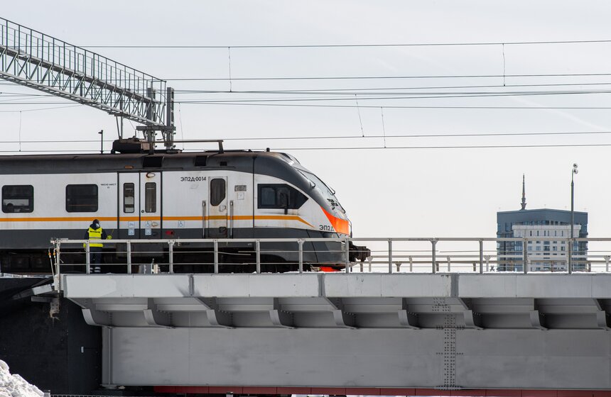 Собянин открыл новую станцию Минская Киевского направления МЖД 14 фото