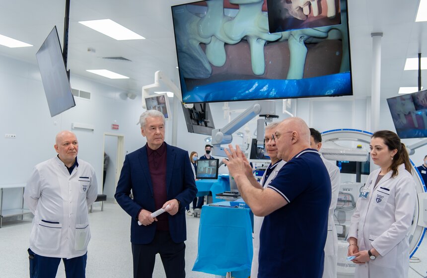 Собянин открыл уникальный хирургический тренинг-центр в ГКБ им. Ворохобова 7 фото