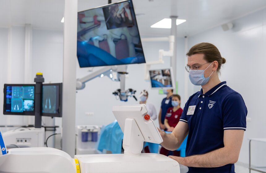 Собянин открыл уникальный хирургический тренинг-центр в ГКБ им. Ворохобова 10 фото