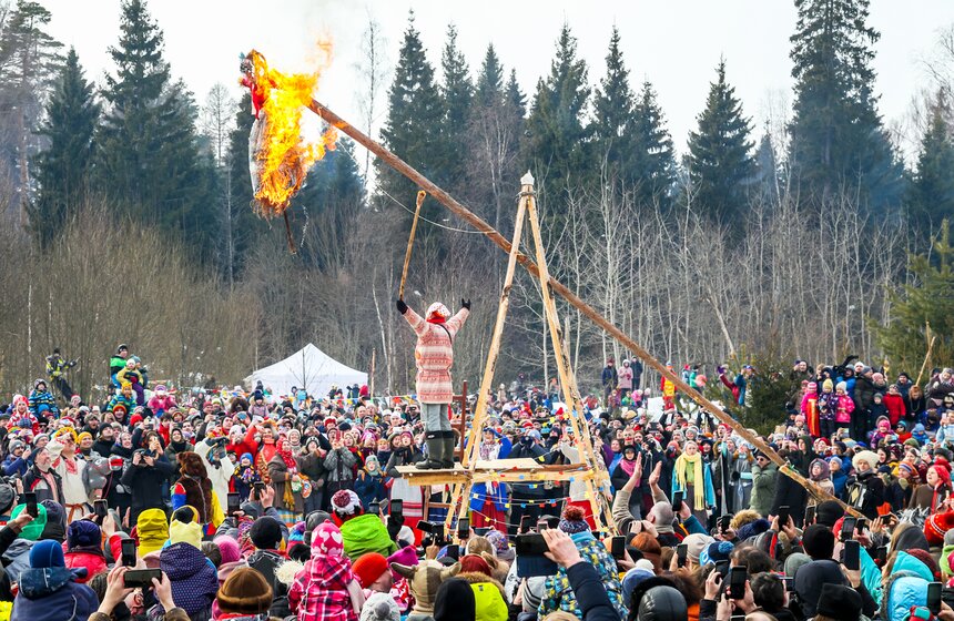 В Подмосковье прошла Бакшевская Масляница 37 фото