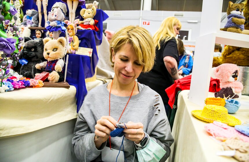 Международный Салон Авторских Кукол проходит в Москве 5 фото