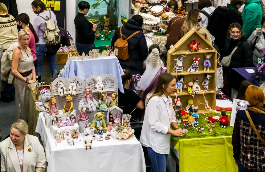 Международный Салон Авторских Кукол проходит в Москве 8 фото