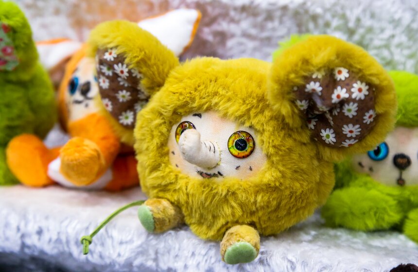 Международный Салон Авторских Кукол проходит в Москве 19 фото