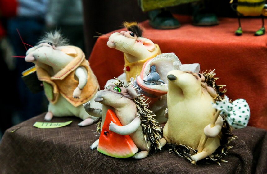 Международный Салон Авторских Кукол проходит в Москве 4 фото