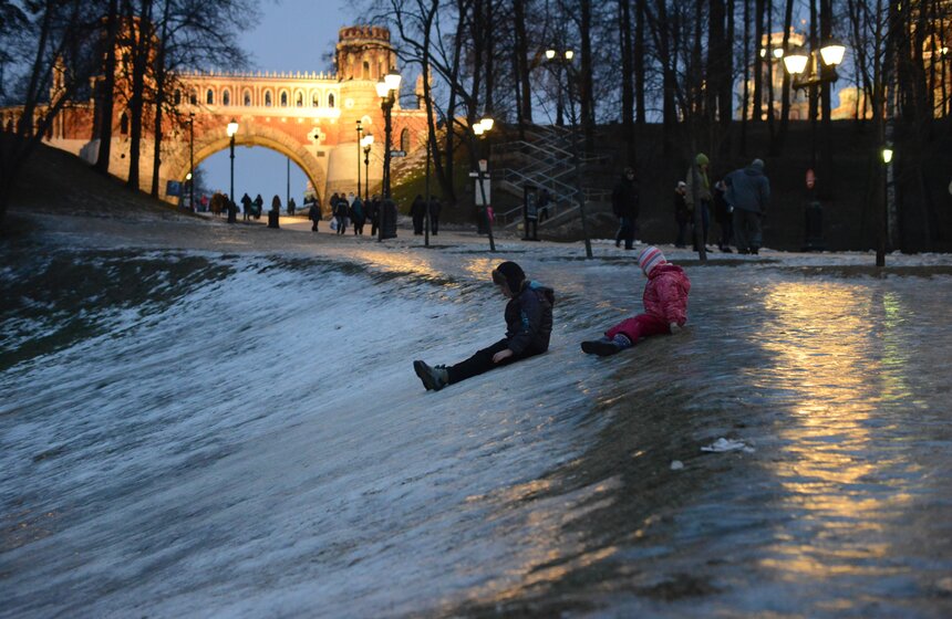 "Куда сходить в новогодние праздники": парк "Царицыно" 18 фото
