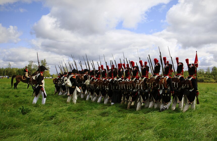 Реконструкция Бородинского сражения 5 фото