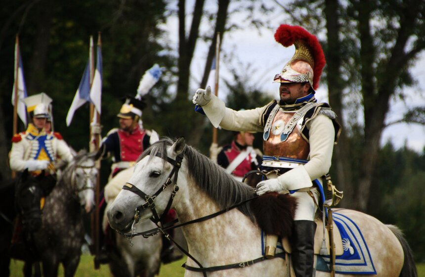 Реконструкция Бородинского сражения 8 фото