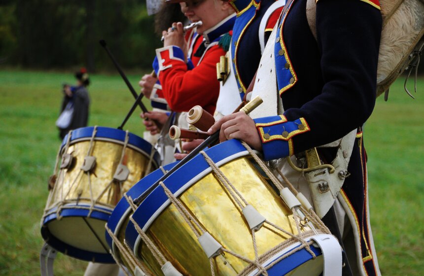 Реконструкция Бородинского сражения 7 фото