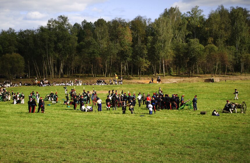 Реконструкция Бородинского сражения 18 фото