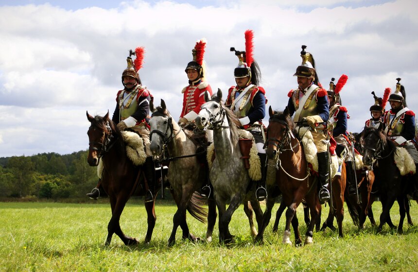 Реконструкция Бородинского сражения 13 фото