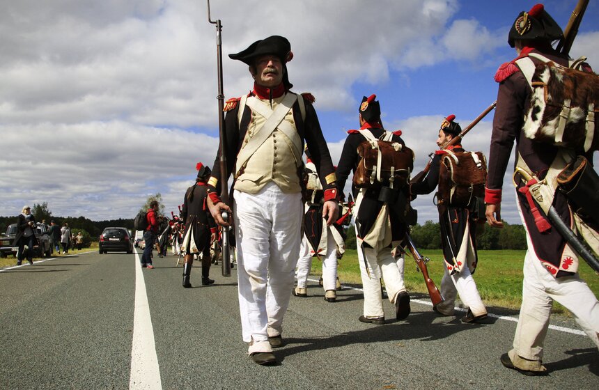Реконструкция Бородинского сражения 15 фото