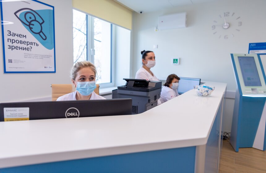 Собянин открыл здание поликлиники № 191 после реконструкции в Гольянове 6 фото