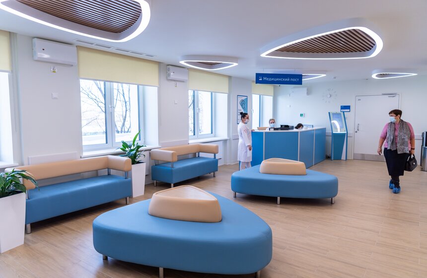Собянин открыл здание поликлиники № 191 после реконструкции в Гольянове 5 фото