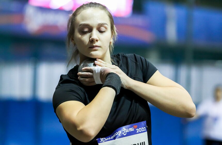 В Москве завершились соревнования по легкой атлетике "Русская зима" 11 фото