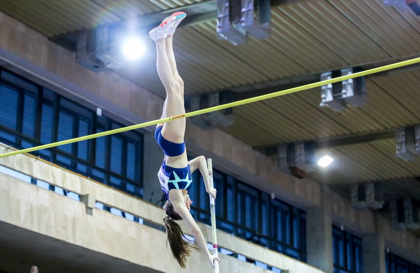 В Москве завершились соревнования по легкой атлетике "Русская зима" 17 фото