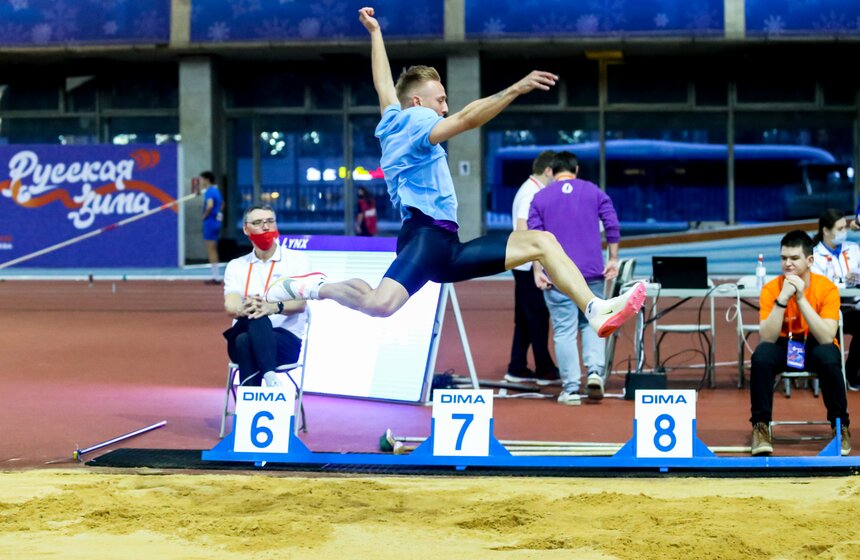 В Москве завершились соревнования по легкой атлетике "Русская зима" 19 фото