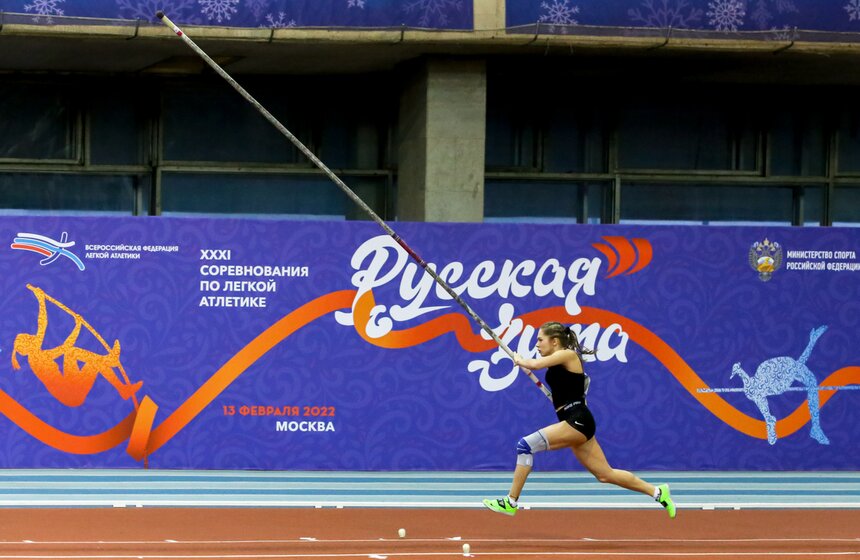 В Москве завершились соревнования по легкой атлетике "Русская зима" 16 фото