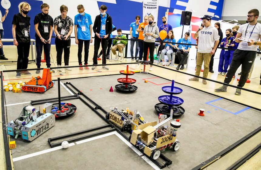 Региональный отборочный чемпионат по робототехнике состоялся в Москве 8 фото