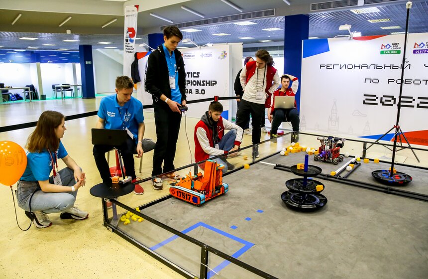 Региональный отборочный чемпионат по робототехнике состоялся в Москве 24 фото