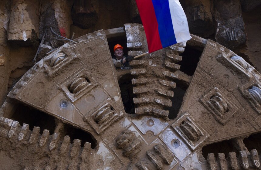 Строительство станции "Ломоносовский проспект" завершается                              <br />m24.ru                                                          <br />http://www.m24.ru/galleries/1186