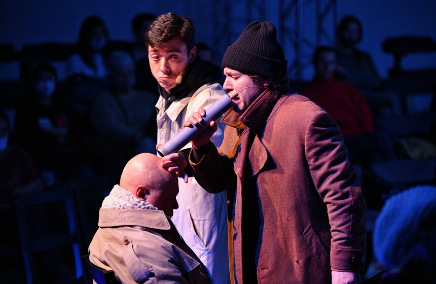 Первый показ в новом театральном пространстве "Арт-платформа" в Москве прошел 16 февраля 9 фото