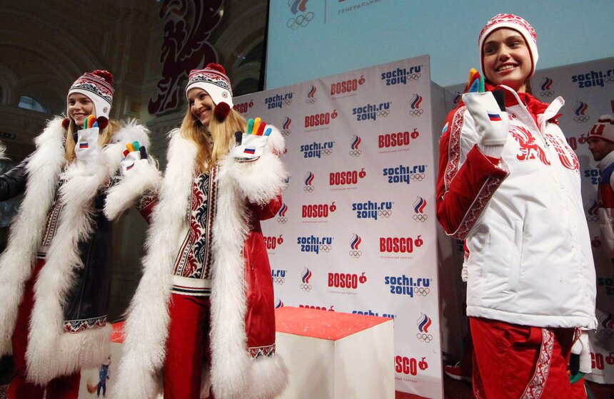 В Москве представили форму олимпийской сборной России 13 фото