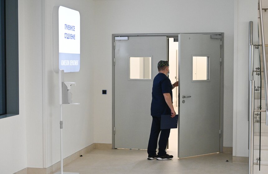 Собаку-робота запустили на месте возведения медцентра в Сколкове 8 фото