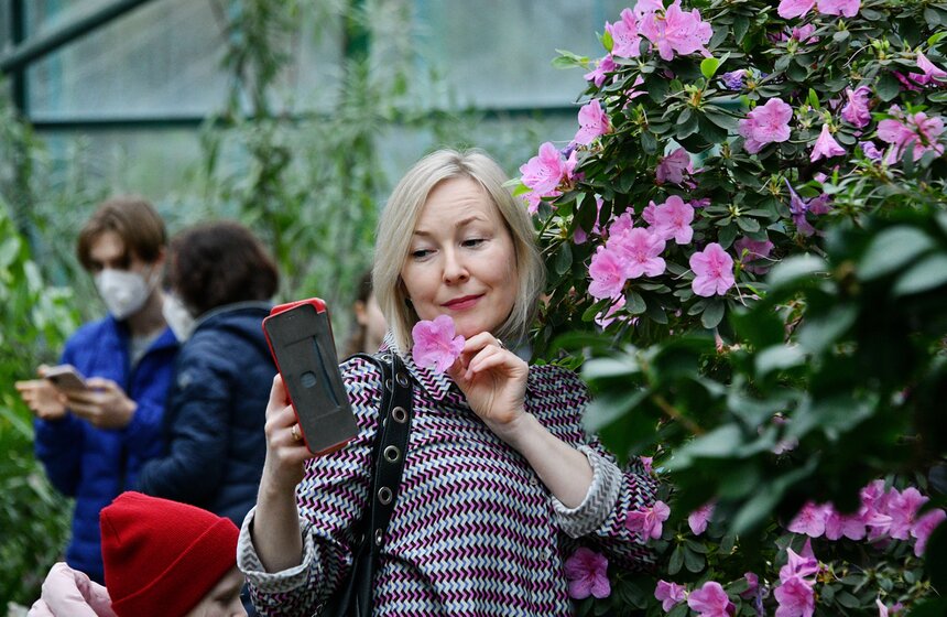 В Москве открылась выставка "Репетиция весны" 22 фото