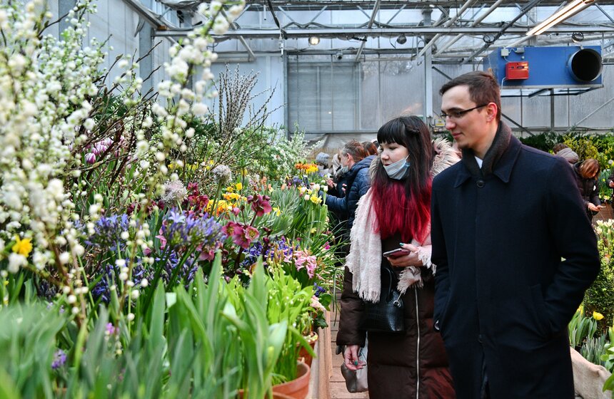 В Москве открылась выставка "Репетиция весны" 12 фото