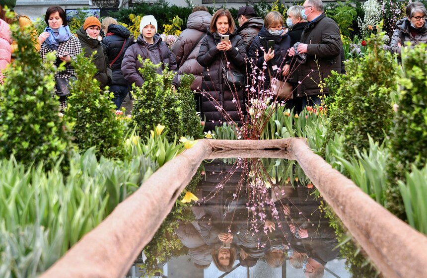 В Москве открылась выставка "Репетиция весны" 14 фото