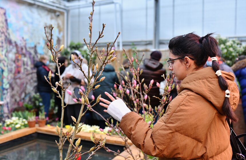 В Москве открылась выставка "Репетиция весны" 7 фото