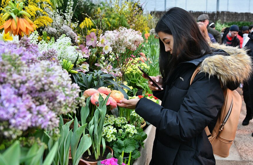 В Москве открылась выставка "Репетиция весны" 17 фото