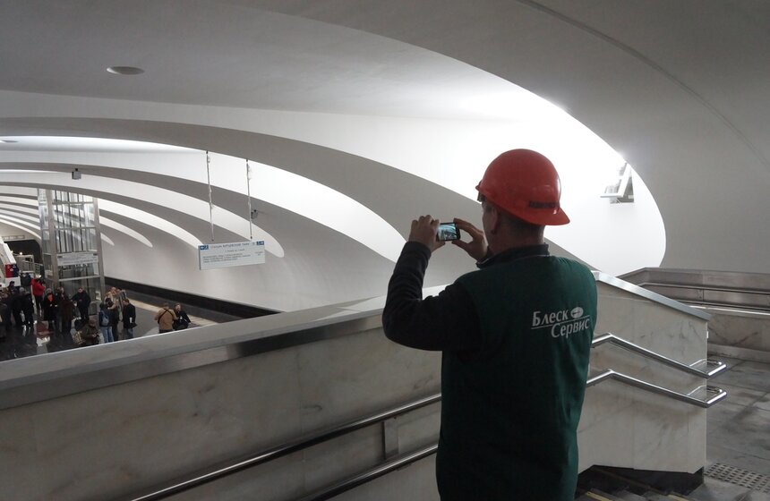 Пробное движение поездов запущено до метро "Битцевский парк" 14 фото