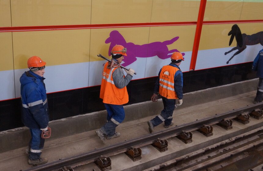 Пробное движение поездов запущено до метро "Битцевский парк" 6 фото