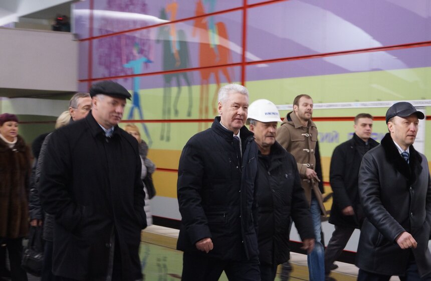 Пробное движение поездов запущено до метро "Битцевский парк" 12 фото