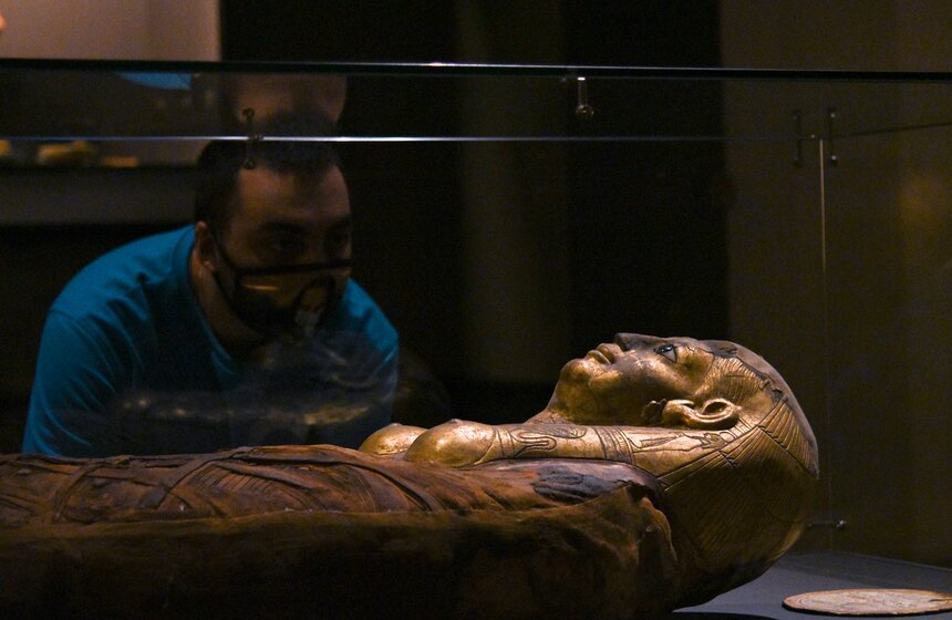 В Москве открылась выставка "Мумии Древнего Египта. Искусство бессмертия" 6 фото