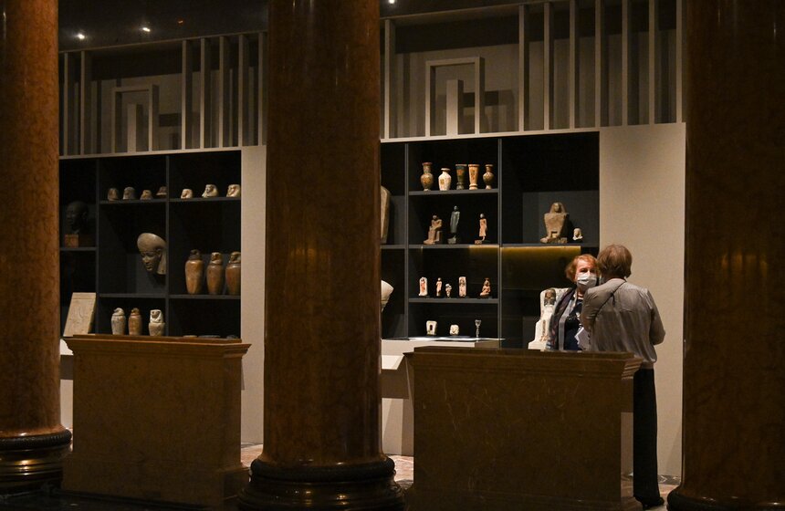 В Москве открылась выставка "Мумии Древнего Египта. Искусство бессмертия" 19 фото