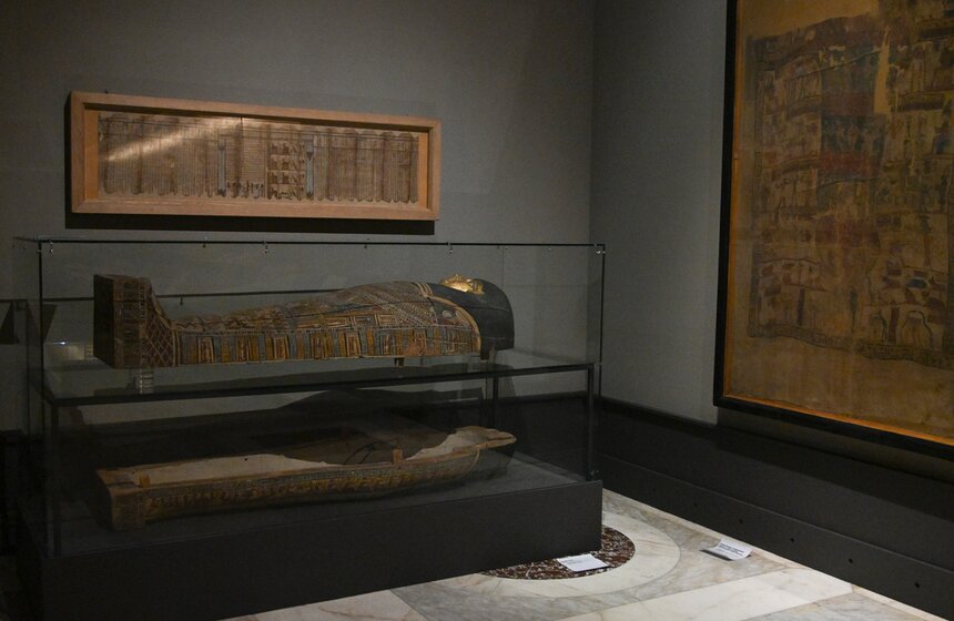 В Москве открылась выставка "Мумии Древнего Египта. Искусство бессмертия" 21 фото