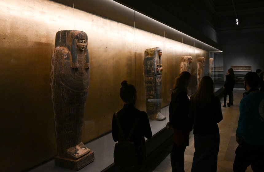 В Москве открылась выставка "Мумии Древнего Египта. Искусство бессмертия" 20 фото