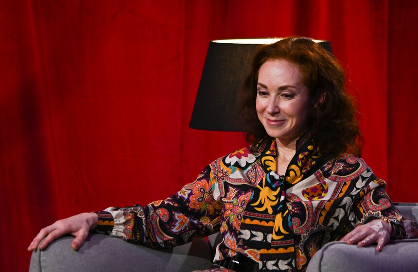 Анна Большова дала интервью в рамках программы "Золотая рыбка" 6 фото