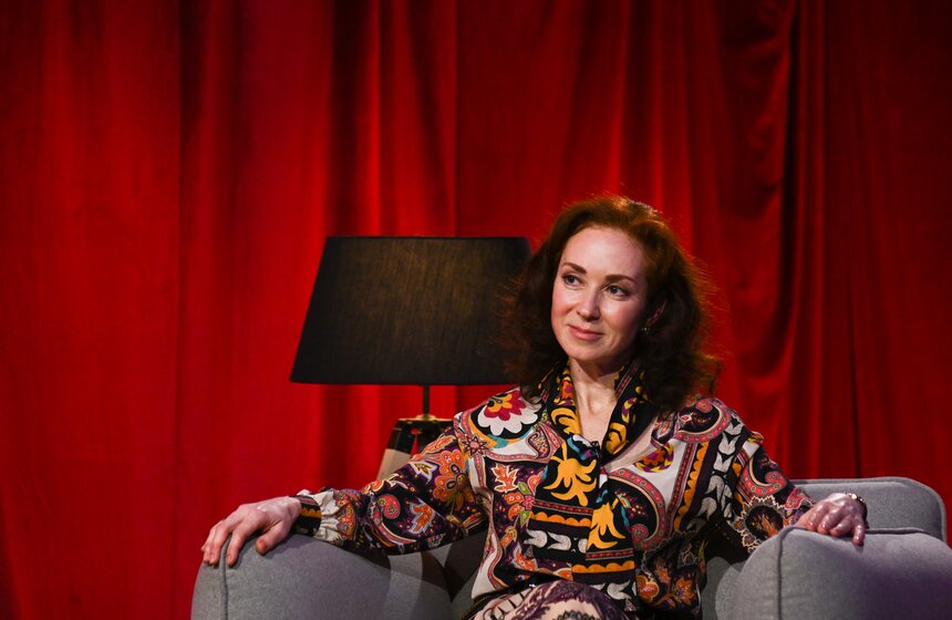 Анна Большова дала интервью в рамках программы "Золотая рыбка" 4 фото