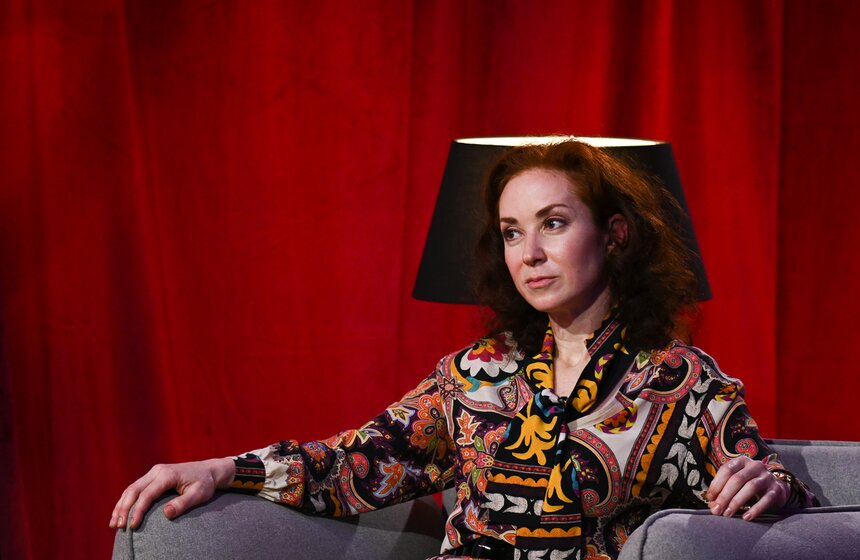 Анна Большова дала интервью в рамках программы "Золотая рыбка" 13 фото