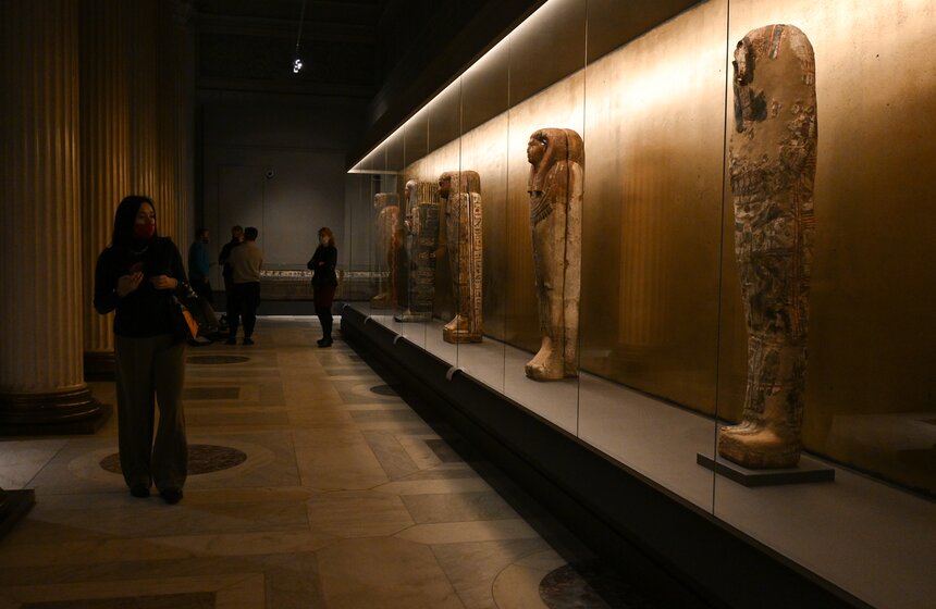 В Москве открылась выставка "Мумии Древнего Египта. Искусство бессмертия" 12 фото