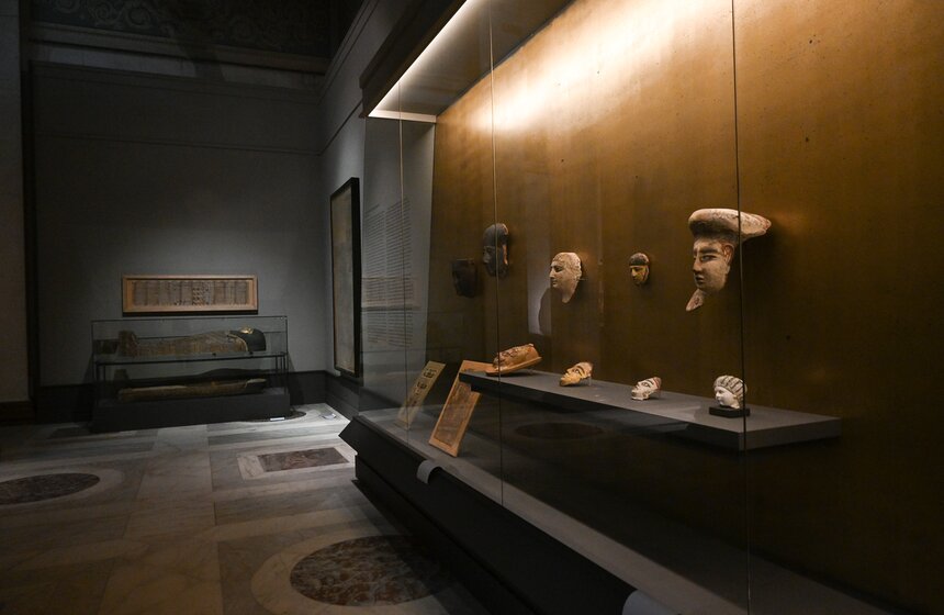 В Москве открылась выставка "Мумии Древнего Египта. Искусство бессмертия" 9 фото