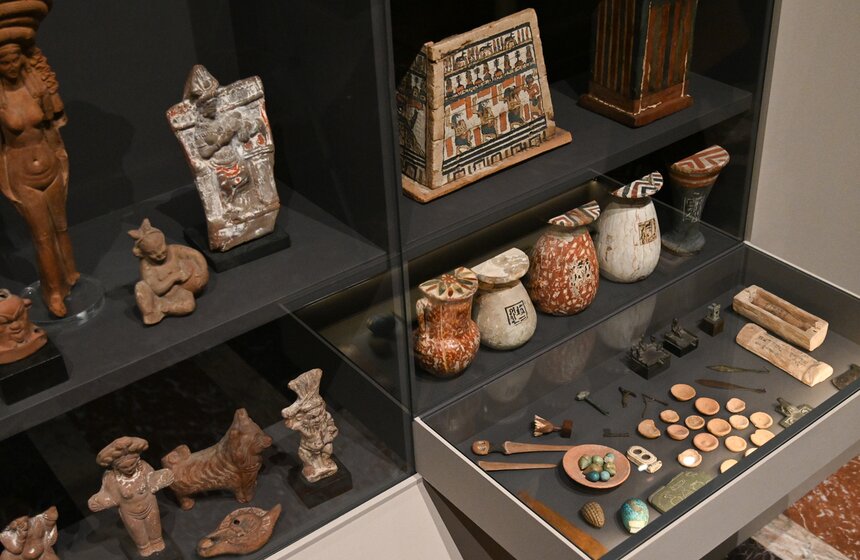 В Москве открылась выставка "Мумии Древнего Египта. Искусство бессмертия" 8 фото