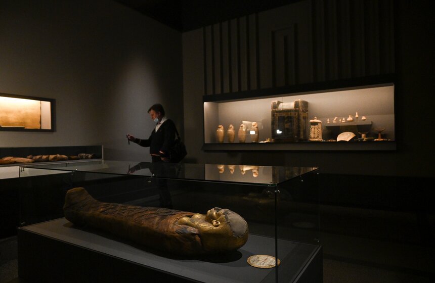 В Москве открылась выставка "Мумии Древнего Египта. Искусство бессмертия" 1 фото