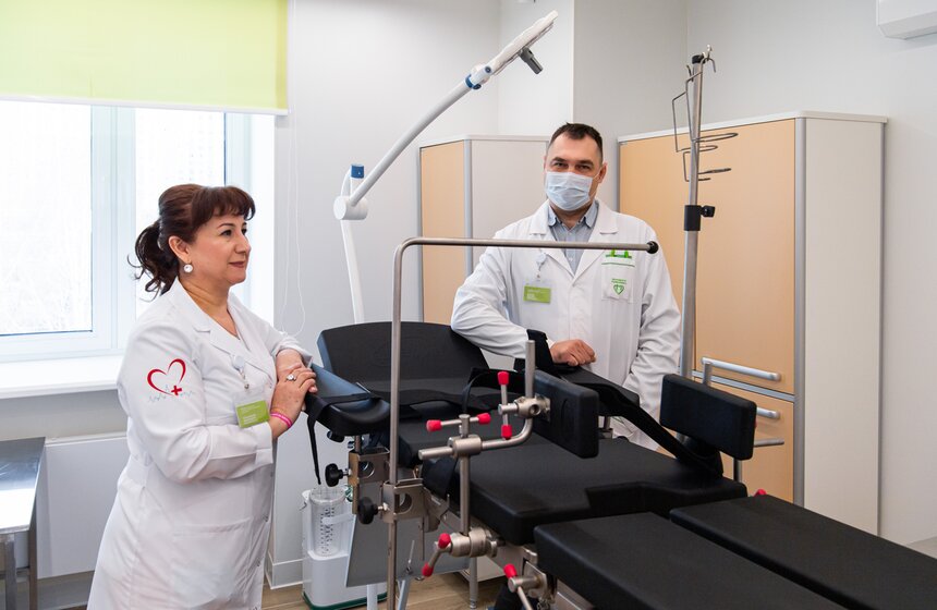 Собянин открыл три реконструированные поликлиники в разных районах города 12 фото