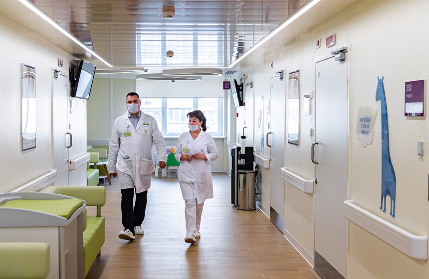 Собянин открыл три реконструированные поликлиники в разных районах города 11 фото