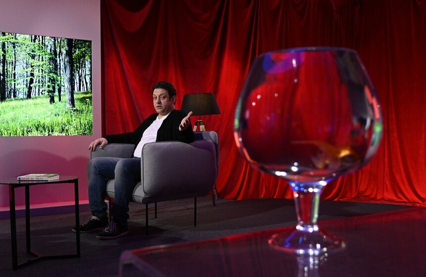 Михаил Полицеймако дал интервью в рамках программы "Золотая рыбка" 14 фото