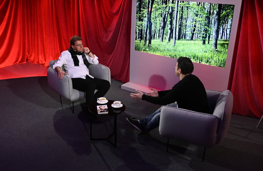 Михаил Полицеймако дал интервью в рамках программы "Золотая рыбка" 1 фото